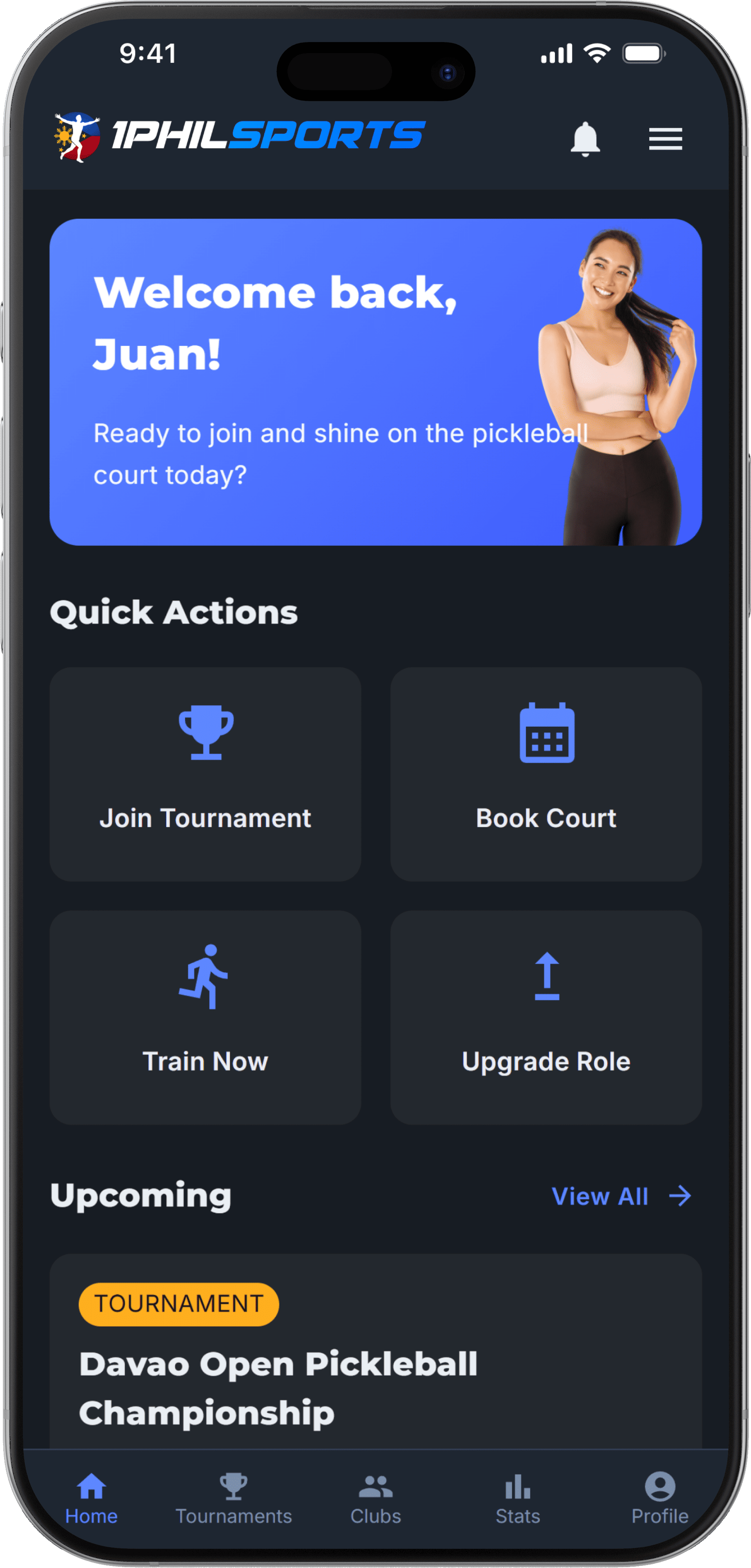 1PhilSports App on Mobile